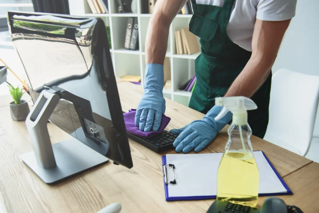 Büroreinigung durch eine Reinigungsfirma